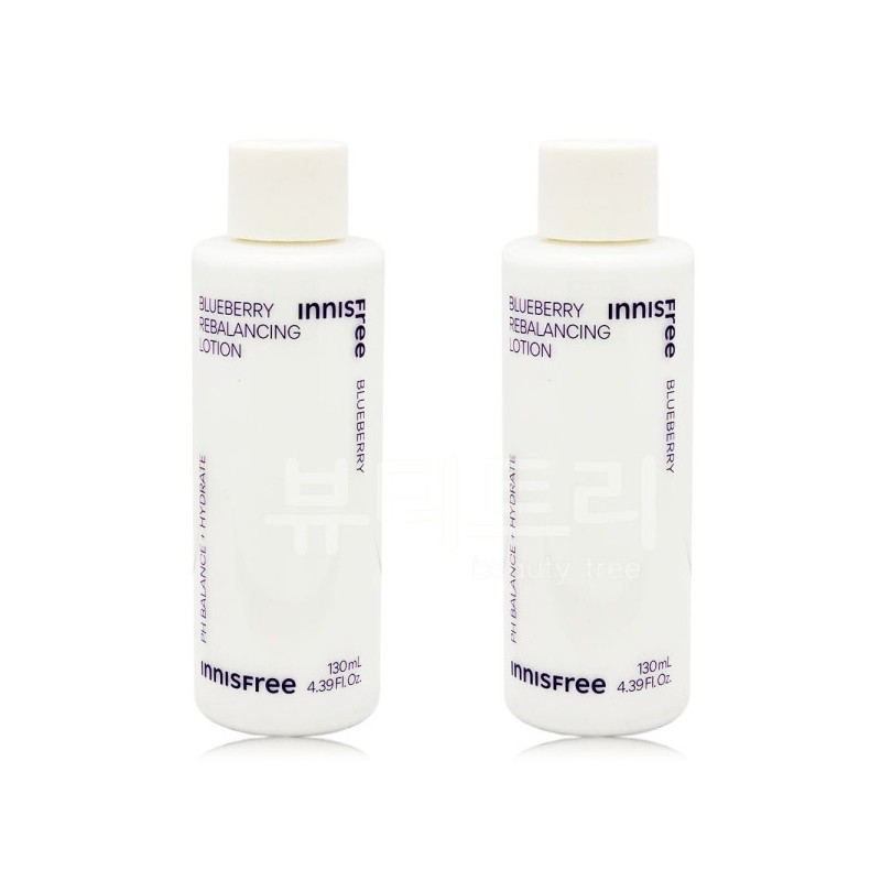 Innisfree Blueberry Rebalancing Lotion 130ml + 130ml / 이니스프리 블루베리