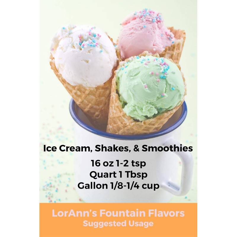 LorAnn Butter Pecan Flavor Fountain, 4 oz Bottle