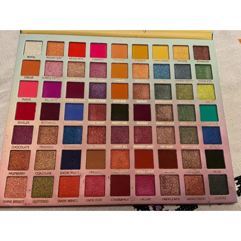 kayla love Paleta De 63 Sombras Brillantes Kayla Love, Mermaid