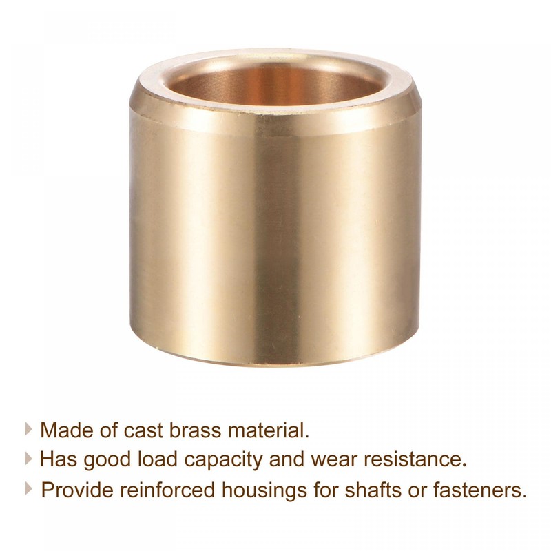 sourcing map Sleeve Bearings 15mm Bore 21mm OD 20mm Length