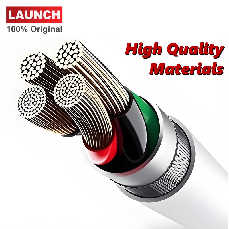 LAUNCH 100% Original USB to Micro USB Charging Cable Replacement