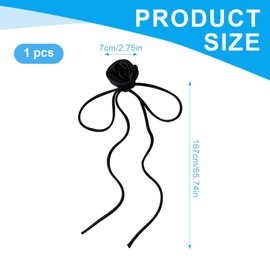 SGERUFZ Flower Necklace, Rose Women's Necklace R, Summer Beach, Bridesmaid Wedding Women Girls