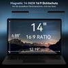 Magnetic Privacy Screen for 14 Inch Laptop 16:9, Removable Privacy