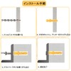 Board Anchors, 50 Pieces, Plasterboard Anchors, Hollow Wall Anchors, Drywall