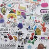 MiroSan 50Pcs Student Science Chemistry Stickers Physical & Chemical Change