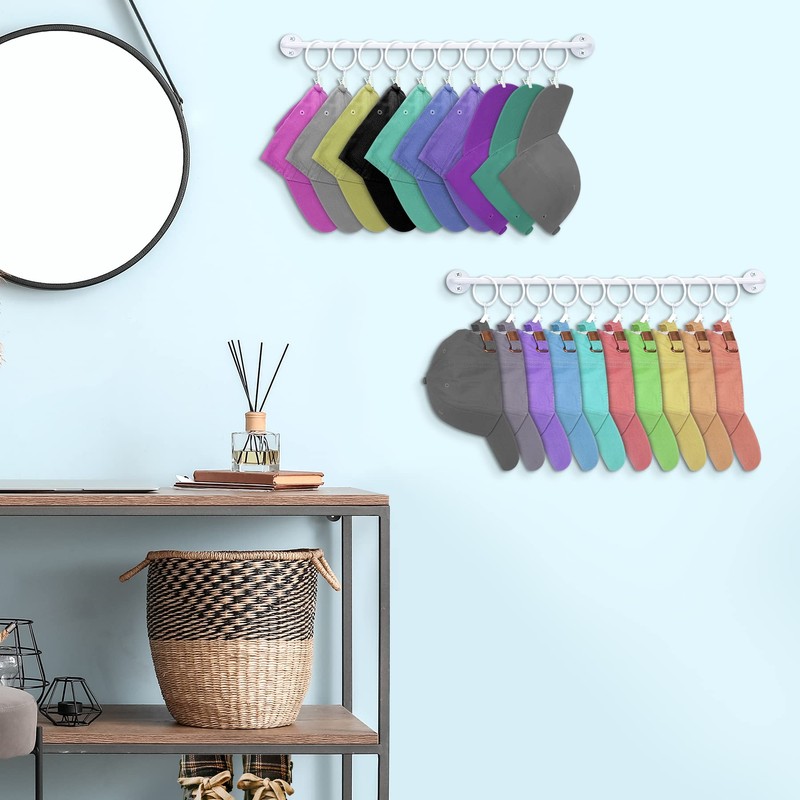 Viklluyr Hat Wall Rack Cap Organizer: Baseball Hat Racks Display
