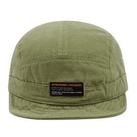 Clakllie Soft Cap Short Peak 5 Panel Baseball Cap Adjustable Visor Caps for Women Men Cotton Fitted Caps Vintage Trucker Cap, DY09-Green