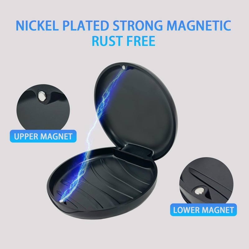 Maoerdental 2 Pack Orthodontic Retainer Case with Solid Color,Simple Aligner