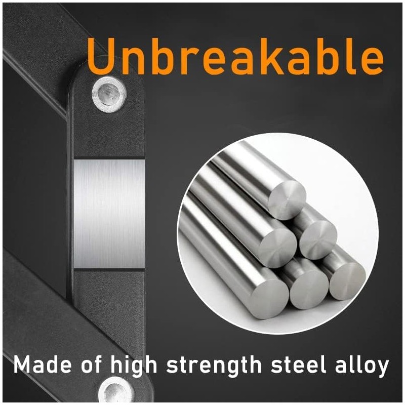 Bicycle Lock - High Security Folding Lock 85 cm Theft-Proof