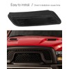 Upgraded Left and Right Hood Vent Covers Fit for Dodge