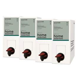 ATTITUDE Multi-Purpose Cleaner with Essential Oils, EWG Verified, Plant and Mineral-Based Ingredients, Vegan Household Products, Bulk Refill, Lavender and Rosemary, 67.6 Fl Oz (Pack of 4)