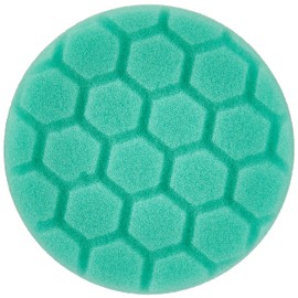 Chemical Guys BUFX_103_HEX4 Hex-Logic Heavy Polishing Pad, Green (4.5 Inch Fits 4 Inch Backing Plate), 1 Pad Included