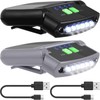 Mudder 2 Pieces LED Clip on Cap Lights USB Rechargeable
