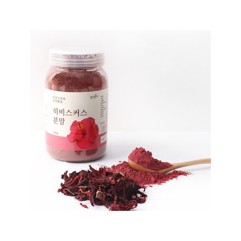 Dongeuihanjae 동의한재 프리미엄 이집트 히비스커스 분말 가루 500g Dongeuihanjae Premium