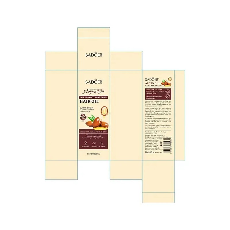 Cdq» Aceite De Argán De Marruecos 80 Ml, Tratamiento
