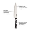 Sabatier Triple Riveted Chef Knife, 8-Inch, High-Carbon Stainless Steel, Razor-Sharp