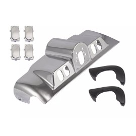 Bagger Brothers Chrome Inner Fairing with Switch Cap Kit for Harley