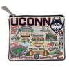 catstudio University Of Connecticut Collegiate Zipper Pouch Purse | Holds