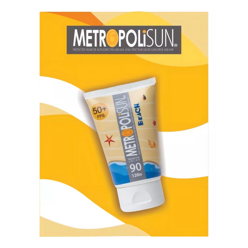 Metropolisun Protector Solar Dermatológico Metropolisun Beach 90 Fps