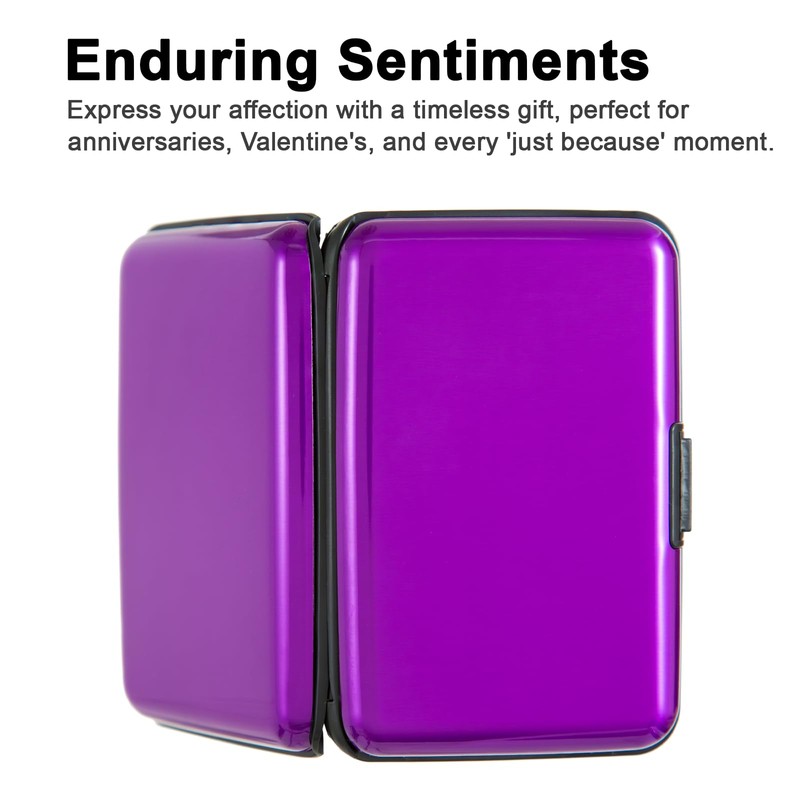 Kaabao Credit Card Holder Small RFID Blocking Wallet Business Metal