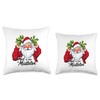 Meet Me Under The Mistletoe Christmas Throw Pillow