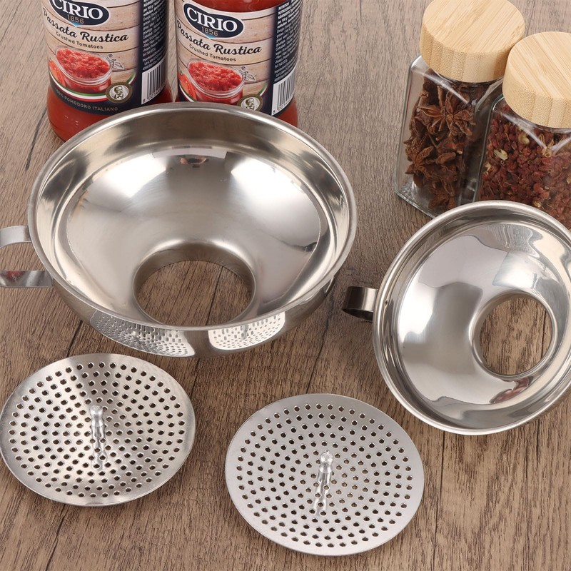 Pack of 2 jam funnels