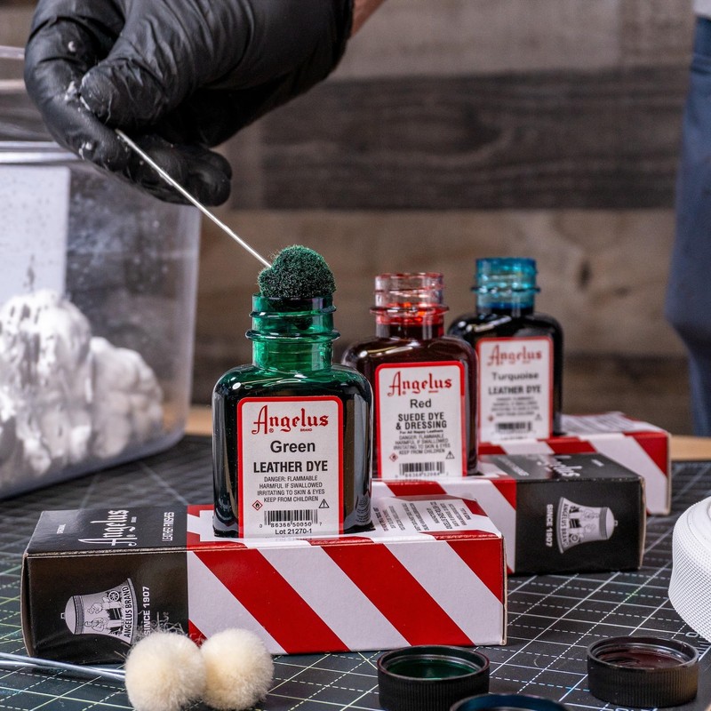 Angelus Leather Dye, 3 oz, Spice
