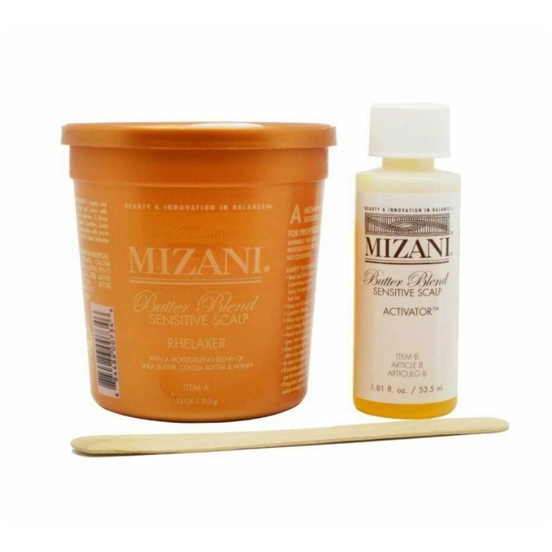 Mizani Butter Blend Sensitive Scalp Rhelaxer 4 Applications KIT