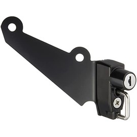 Kijima 303-1520 Motorcycle Parts Helmet Lock Holder, Steel, Anti-Theft, Ninja1000 ('10-'16)/Z1000 ('10-'13) Ninja, Left Side Use, Black