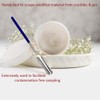 A2Z-VL004 Stainless Steel Micro Lab Scoop Half Rounded Spoon Spatula