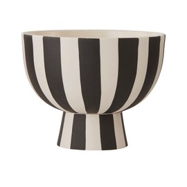 OYOY Stylish Elegance for Your Home - The Toppu Mini Bowl in White/Black