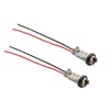 2x Socket Bulb side Light PigTail for Universal Auto Van