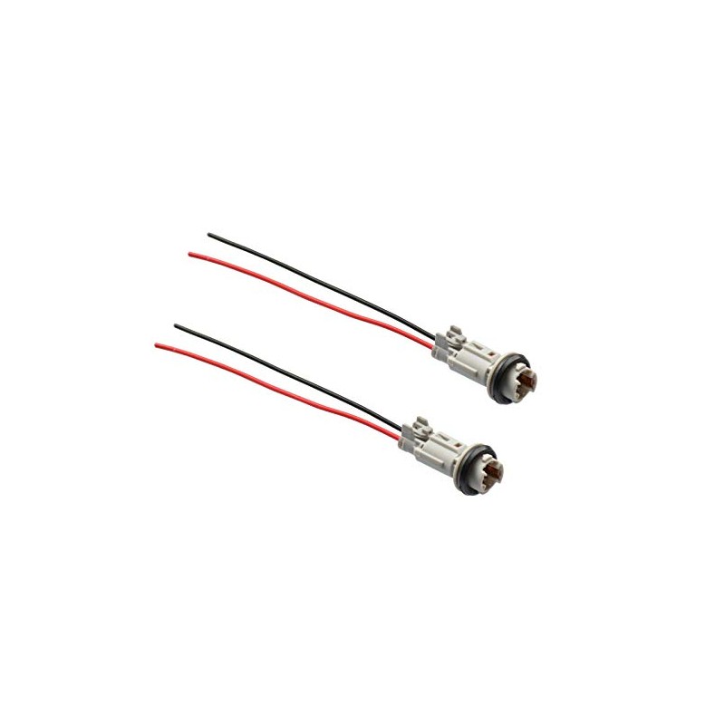 2x Socket Bulb side Light PigTail for Universal Auto Van
