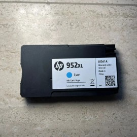 HP 952XL Cyan Ink Cartridge (L0S61AN) High-Yield New Unused Open Box No Box