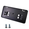 KYYET Front Bumper License Plate Frame Bracket Holder Compatible with