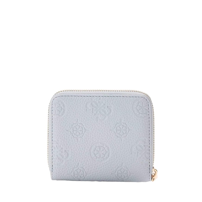 GUESS Cresidia SLG Zip Around Wallet S Powder Blue, powderblue