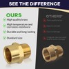 G 1/2 (BSP) Female Thread to US 1/2 NPT Male