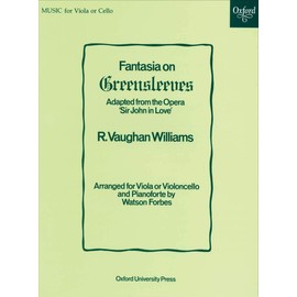 Fantasia on Greensleeves: Viola or cello solo and piano