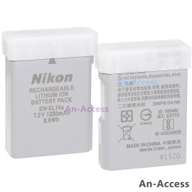 For Nikon New Original Nikon EN-EL14a Battery For D3100 D3200 D5500 D5600 P7700 P7800