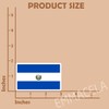 (3PCS) El Salvador Flag stickers, Countries Flag Stickers - Waterproof