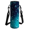 Hugs Idea Neoprene Insulated Water Bottle Carry Bag with Shoulder