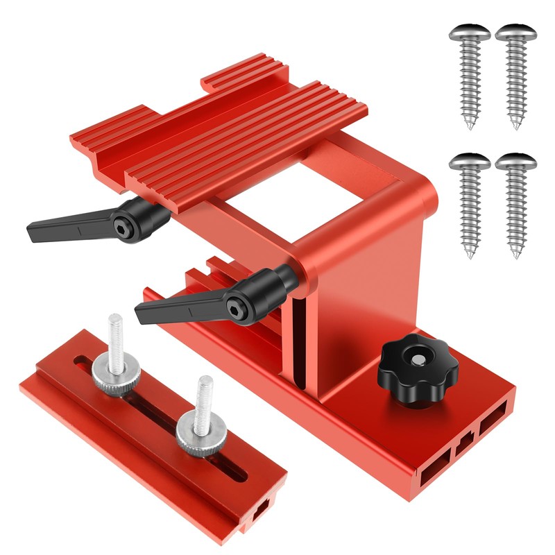 Abizarch Rest Sharpening Jig Aluminum Alloy Sharpening Tool Rest Jig
