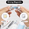 Flycppo Hidden Magnetic Closure, 20 Pairs of Sewing Magnetic Buttons,