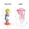 UANDME 8pcs Sea Animal Figures Realistic Ocean Animal Figurines Toy