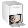 Architectural Mailboxes Oasis Classic Large High Security Parcel Mailbox, White