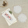 3.8in Boho Car Coasters for Cup Holders, 2PC Cup Coasters