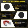 Strong Magnetic(Upgrade N52) Keyhole Covers Compatible with 2018-2025 Jeep Wrangler