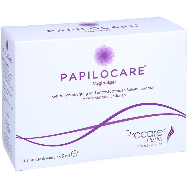 Papilocare Vaginal Gel 21 canulas of 5 ml