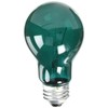 Westinghouse 0344400, 25 Watt, 120 Volt Trans Green Incandescent A19