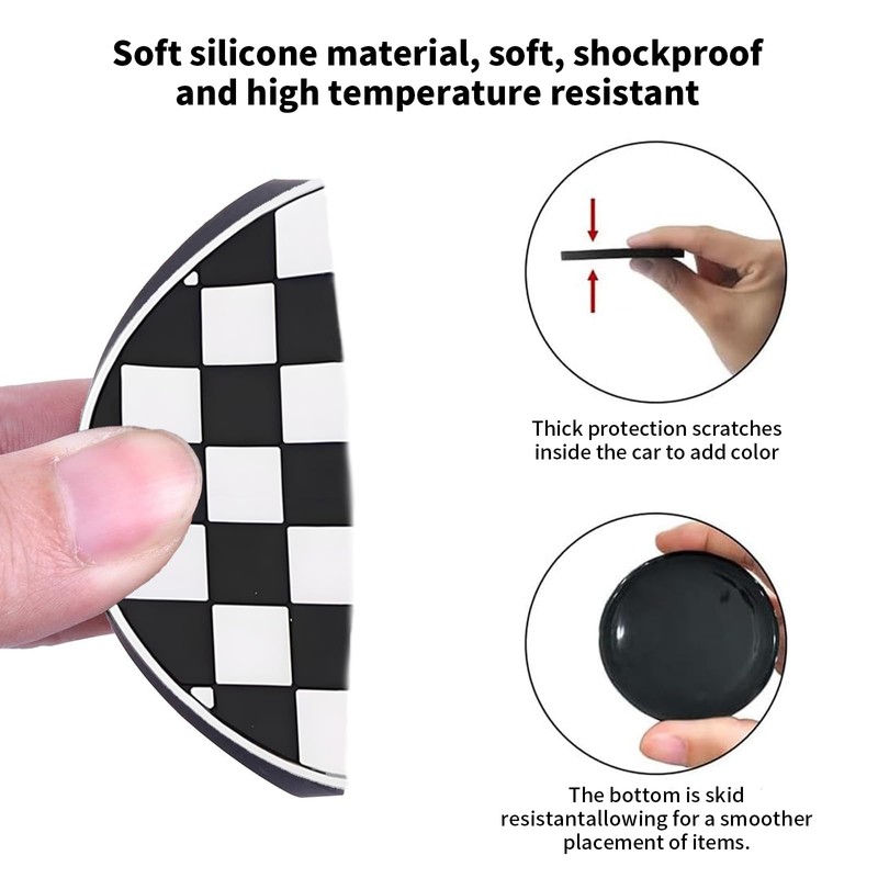 4PCS Car Cup Holder Insert, Universal Non-Slip Car Cup Holder